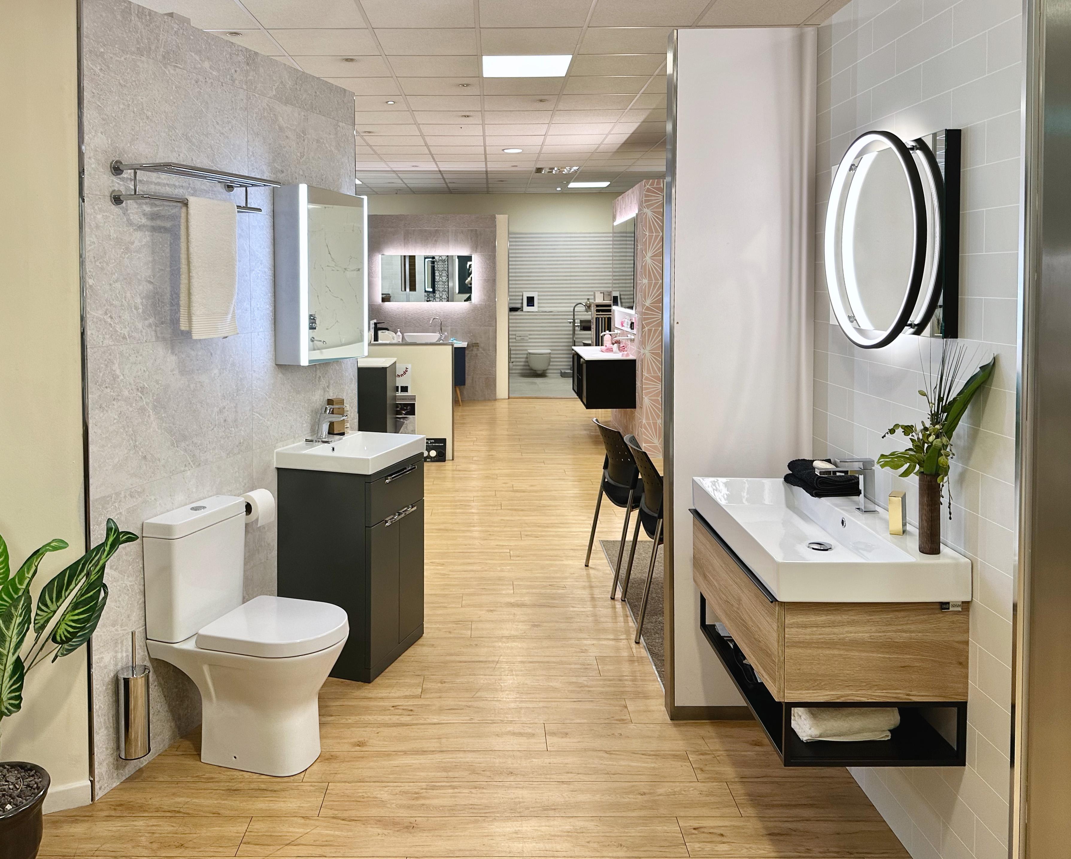 Bathroom Elegance showroom bathroom