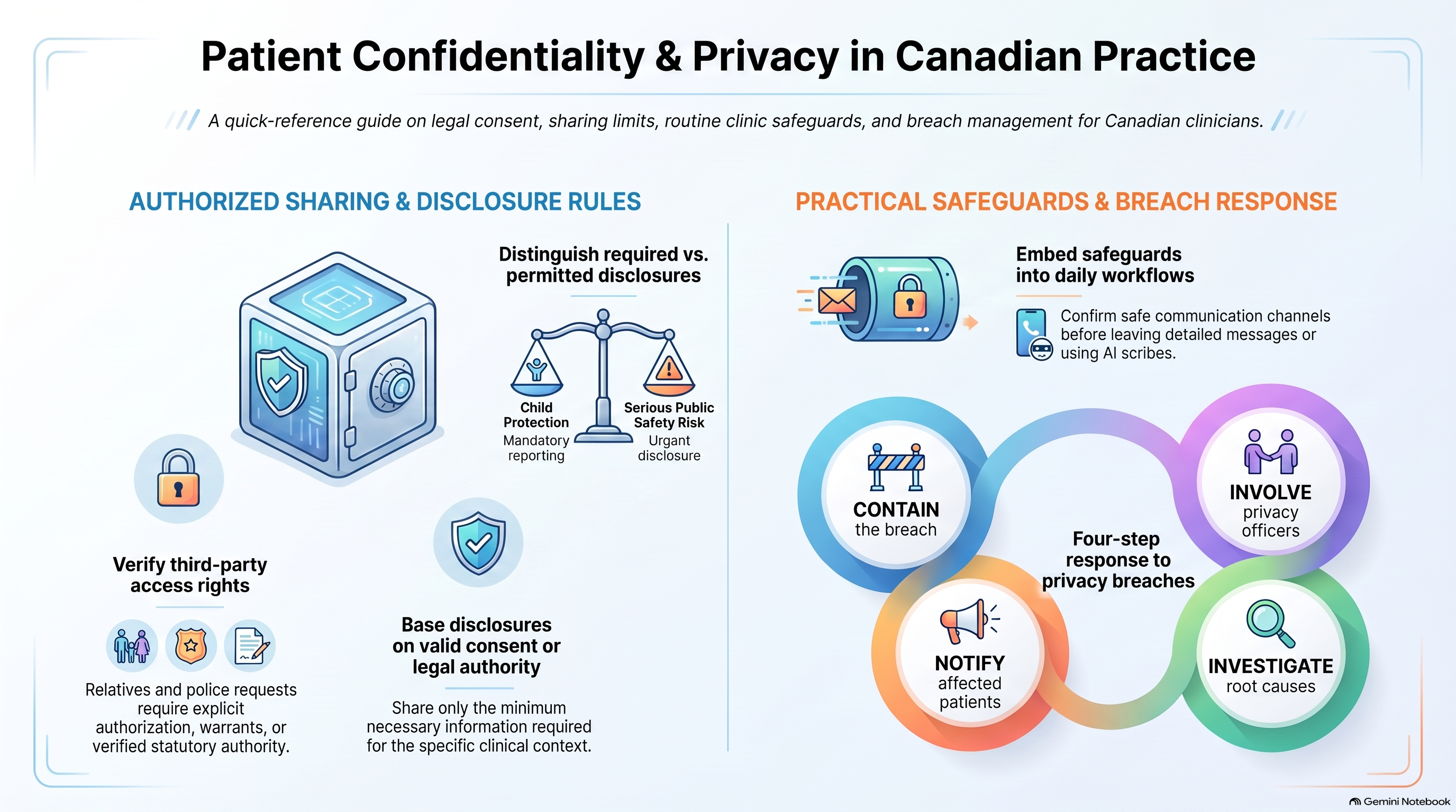 Confidentiality and Privacy in Canadian Medical Practice