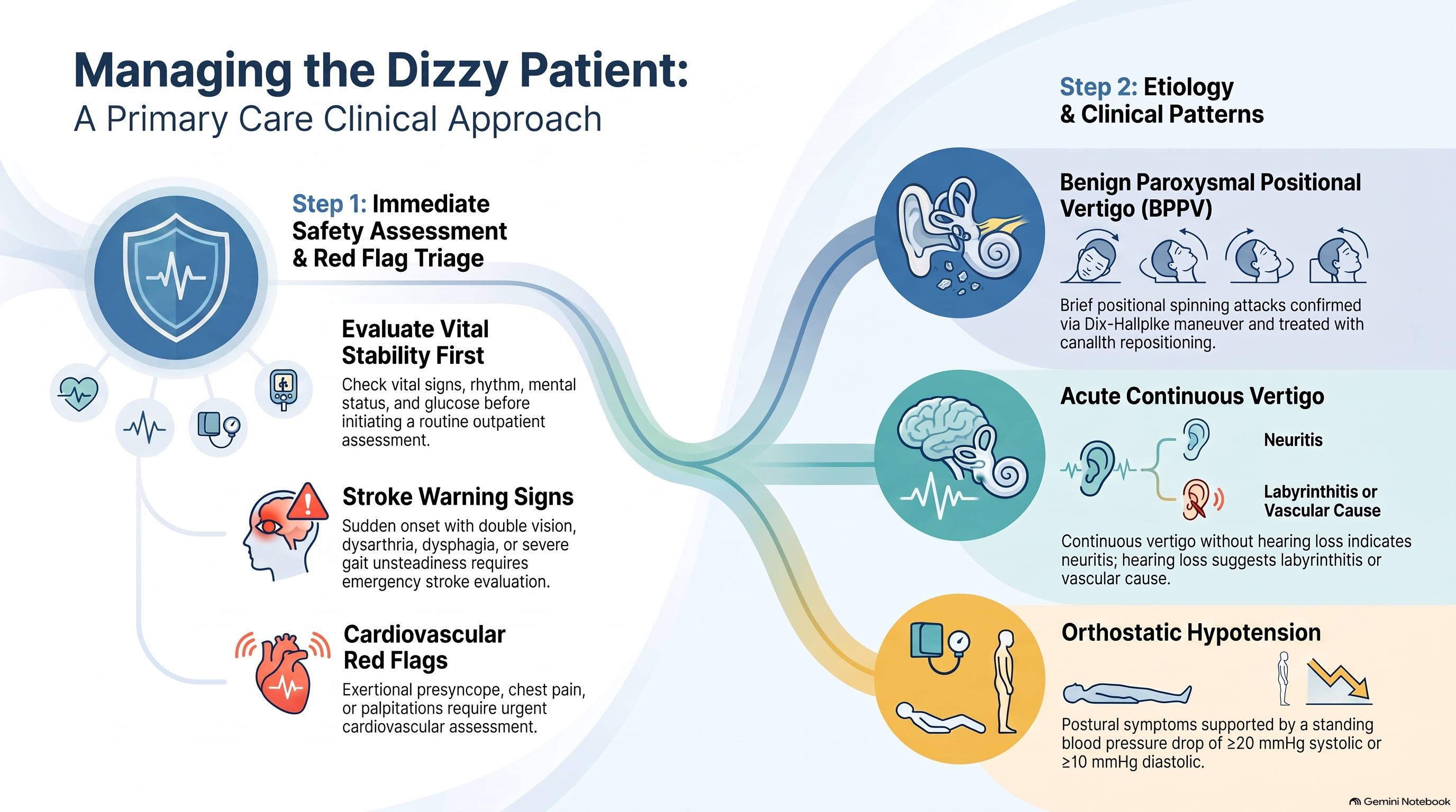 The Dizzy Patient: Spot the Cause, Catch the Danger