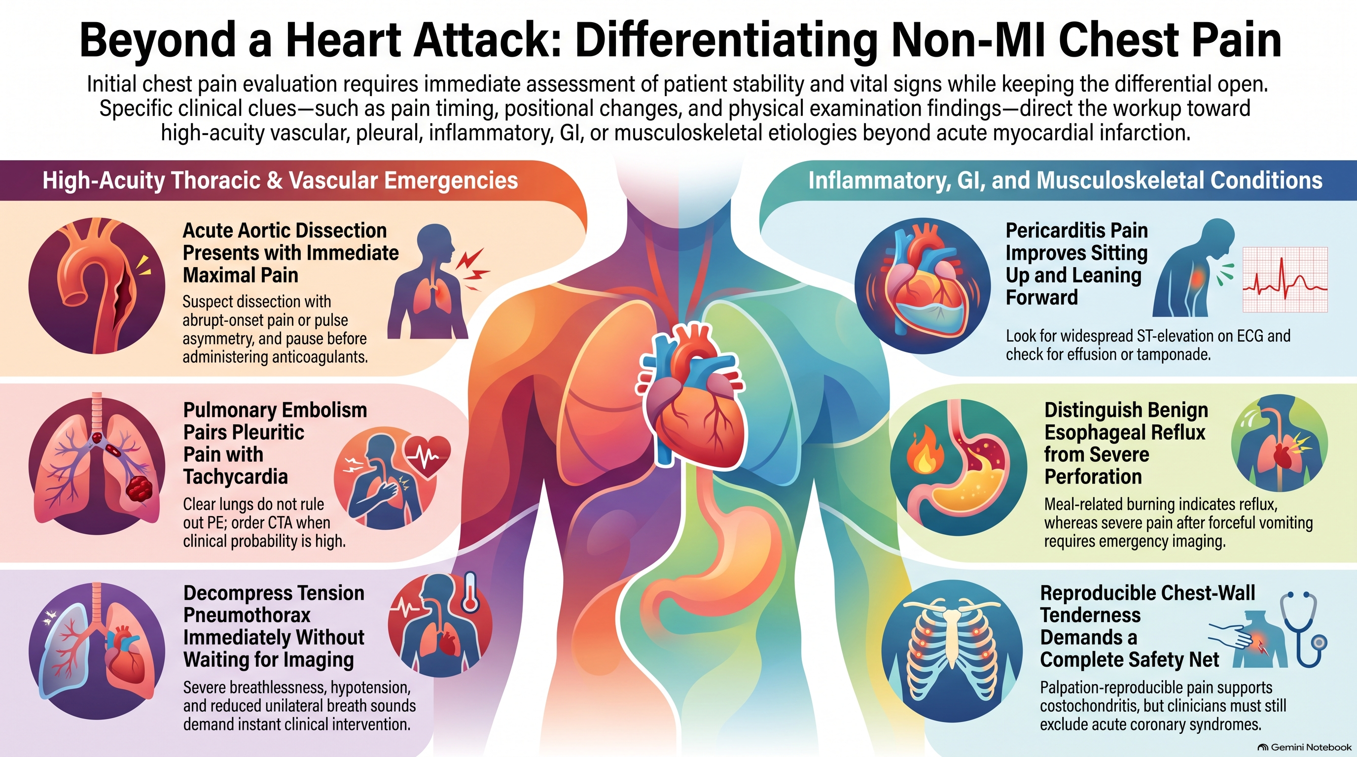 Chest Pain Beyond a Heart Attack