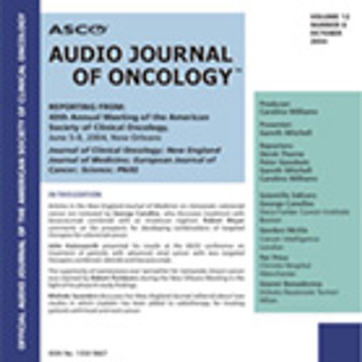 Audio Journal of Oncology 13.1, January 2005
