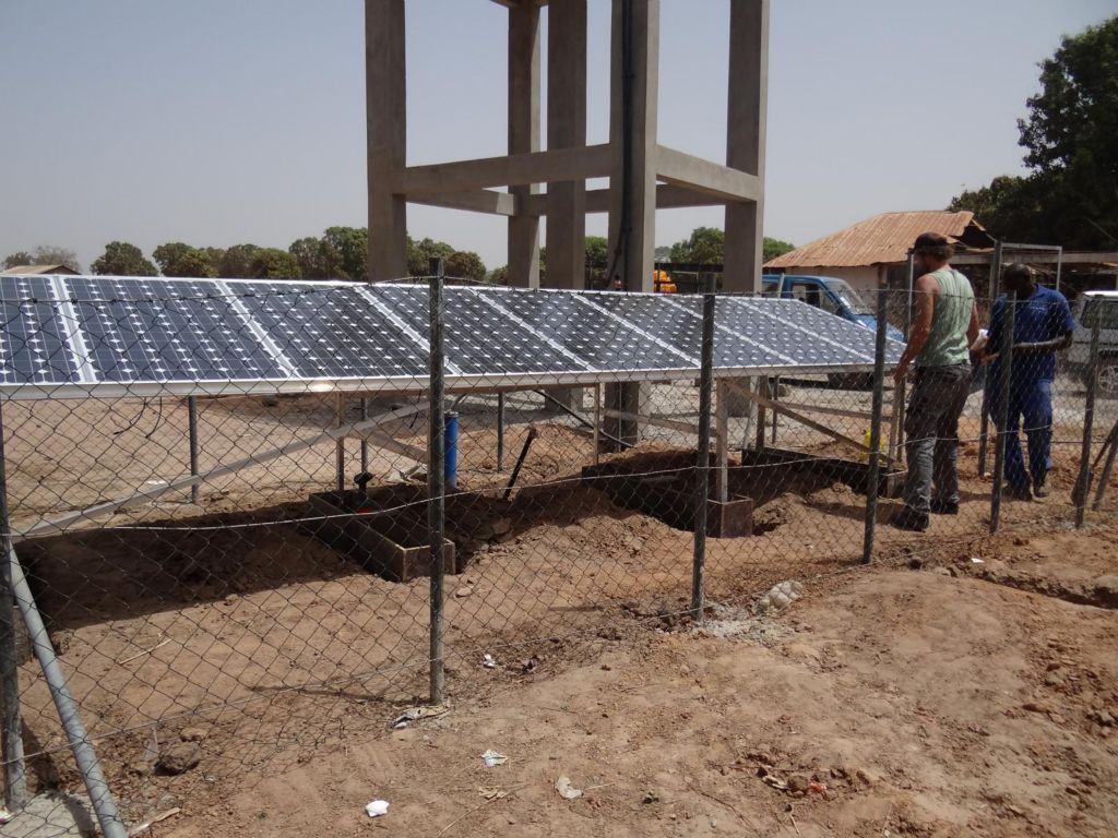 Even kijken bij het waterproject