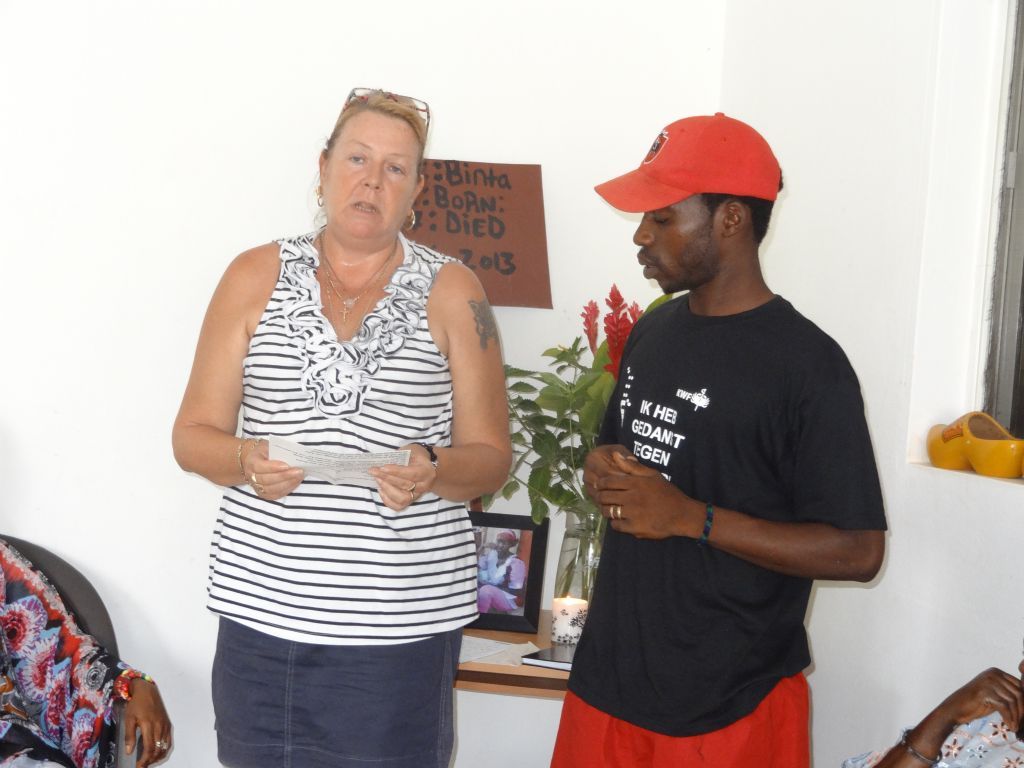 Herdenking Binta - Foto 6