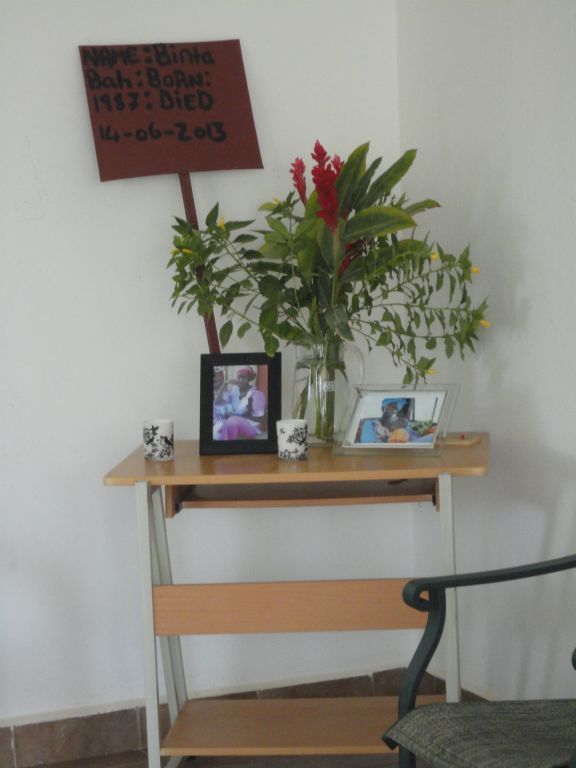 Herdenking Binta - Foto 2