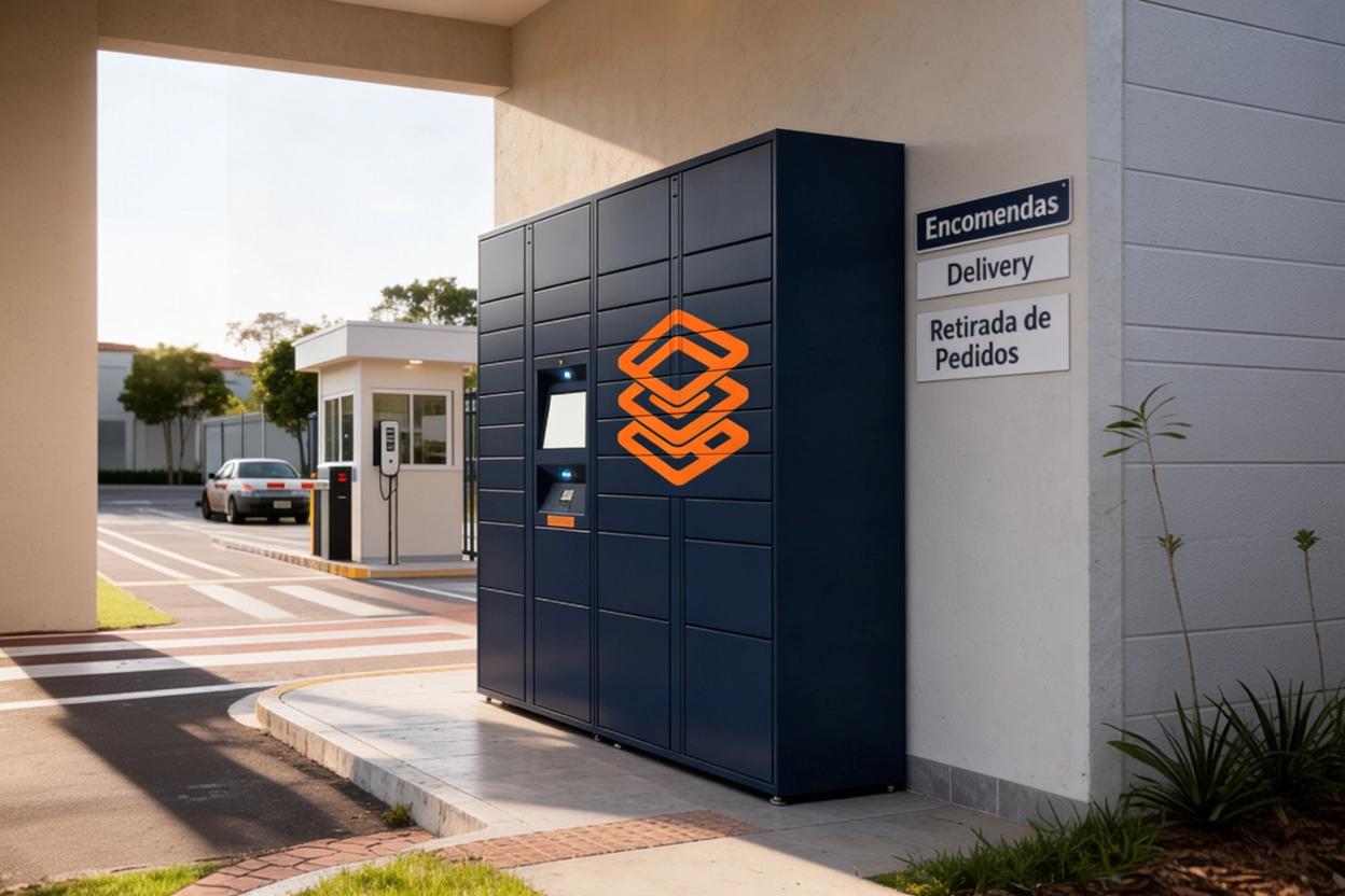 Empresas levam smart lockers para condomínios