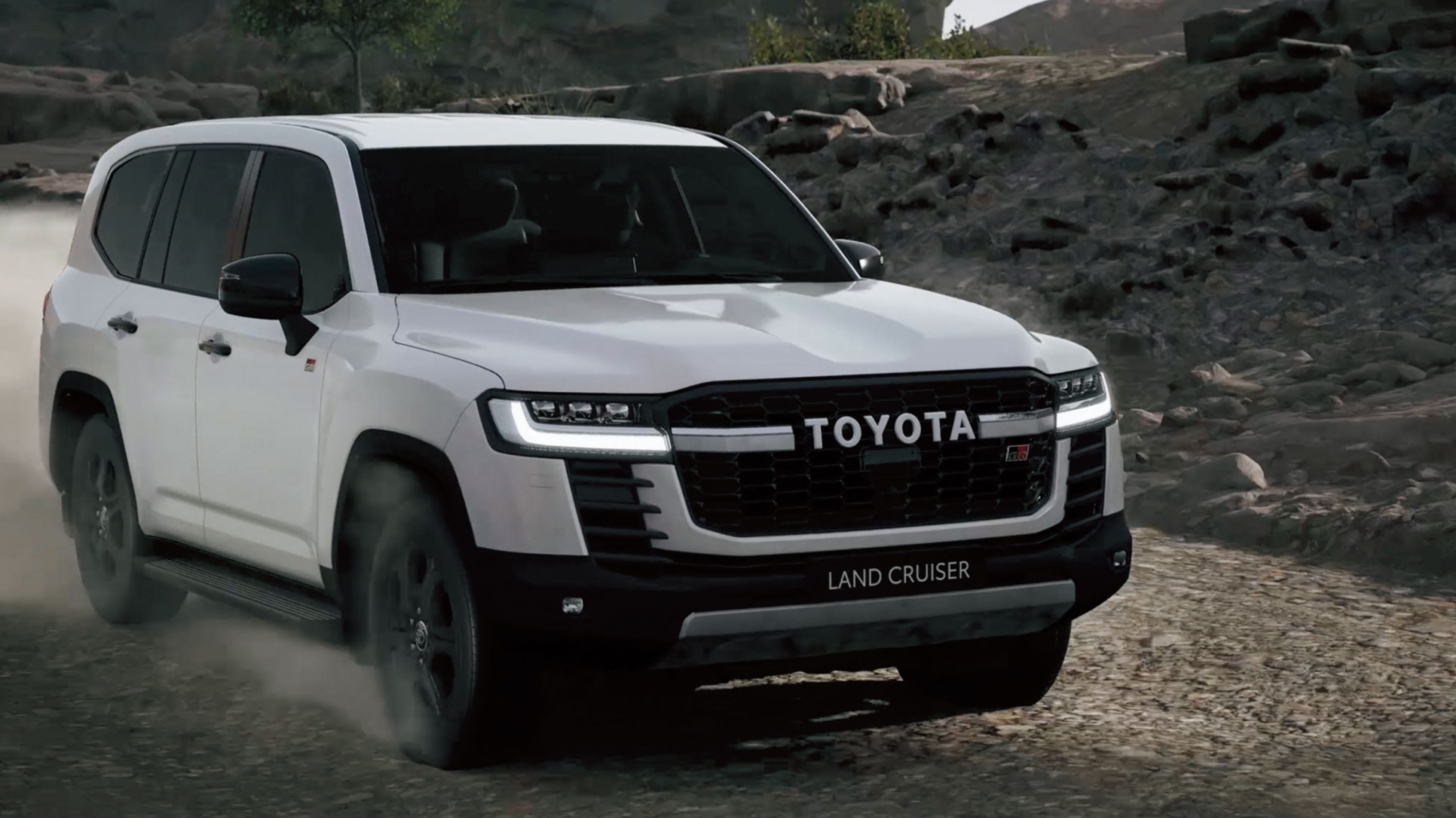 Toyota Land Cruiser 300 GR Sport off-road