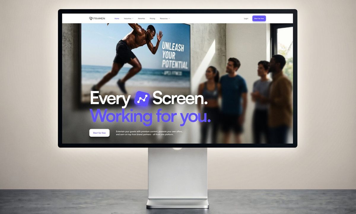 FRAMEN Website-Launch mit INSYNC