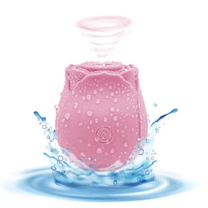 Glow Rose Suction Vibrator