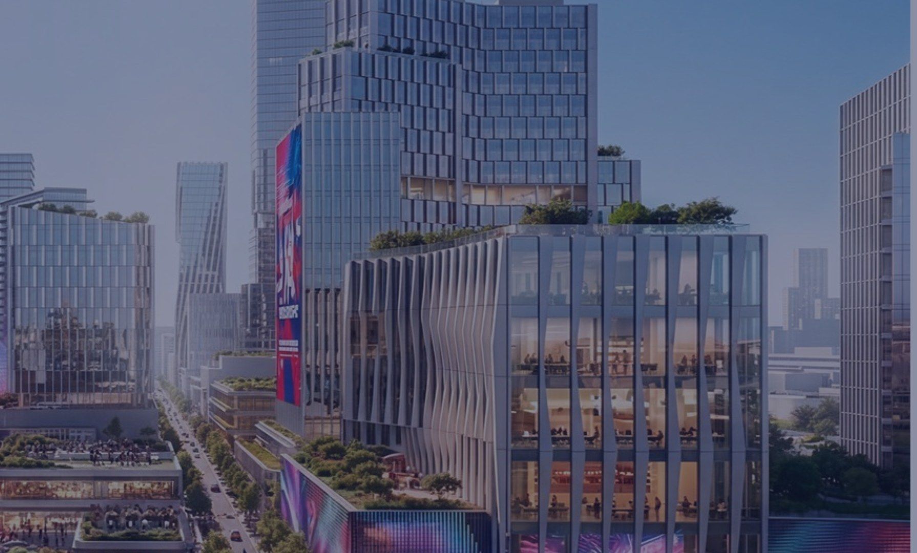 Live-experience district