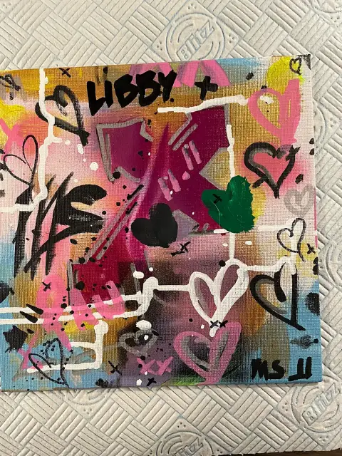 Early painting by Mark Staples
