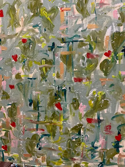 Early painting by Mark Staples