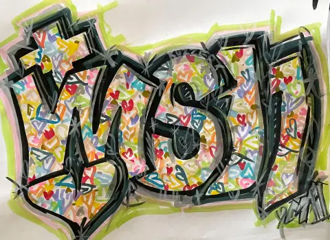 Drawing by Mark Staples
