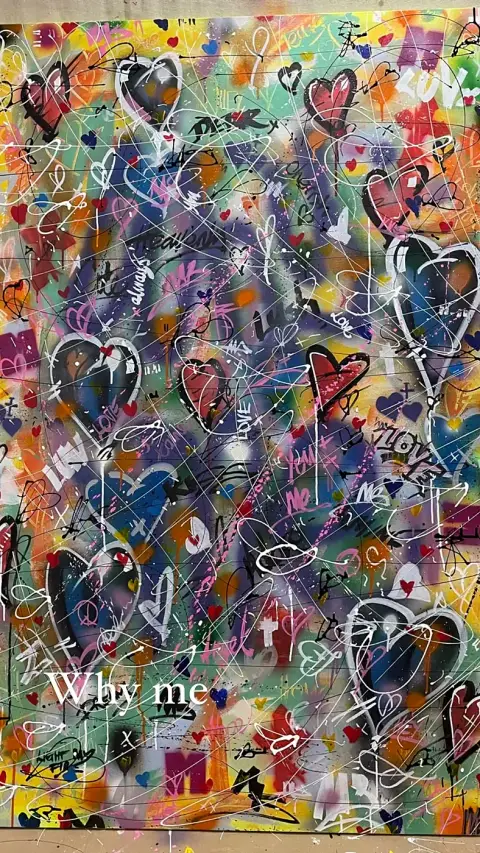 Early painting by Mark Staples