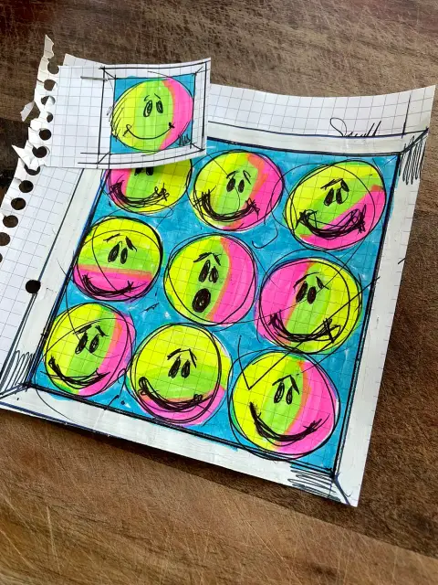 Drawing by Mark Staples