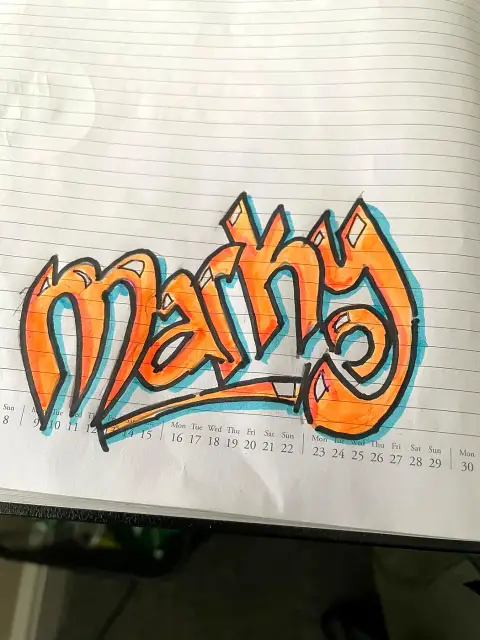 Drawing by Mark Staples