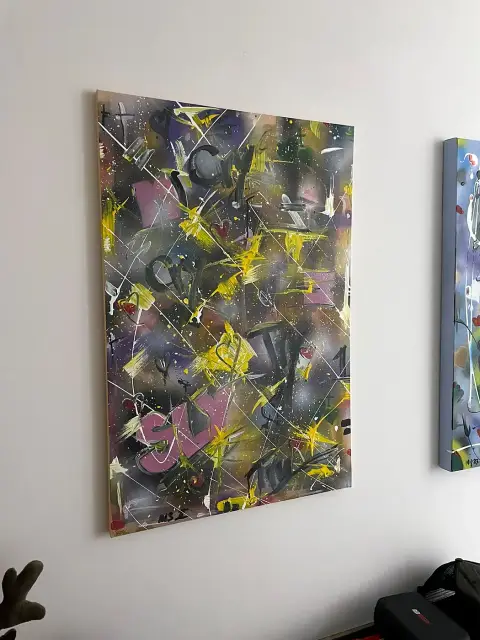Early painting by Mark Staples