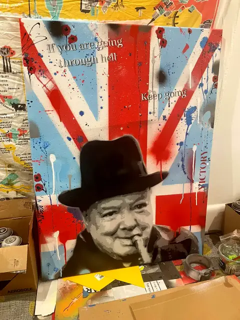 Churchill: Going Through Hell by Mark Staples