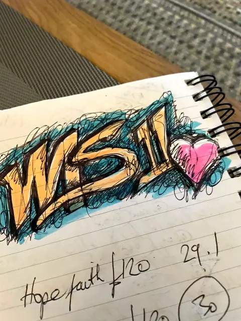 Drawing by Mark Staples