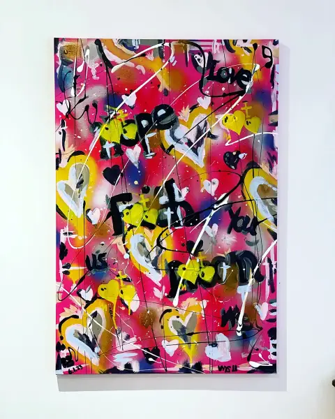 Early painting by Mark Staples