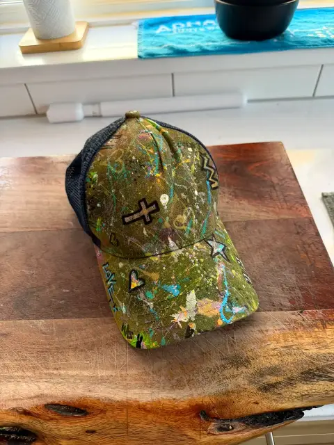 Painted object by Mark Staples