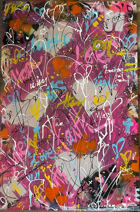 Early painting by Mark Staples