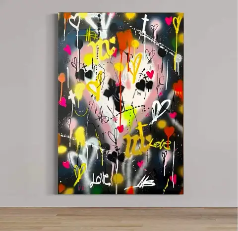 Early painting by Mark Staples