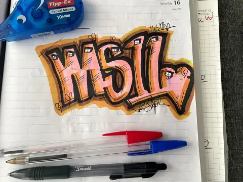Drawing by Mark Staples