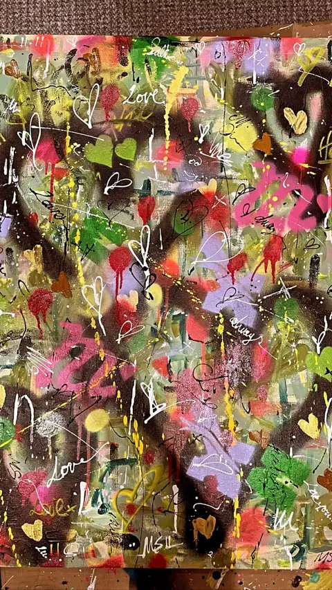 Early painting by Mark Staples