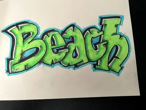 Drawing by Mark Staples