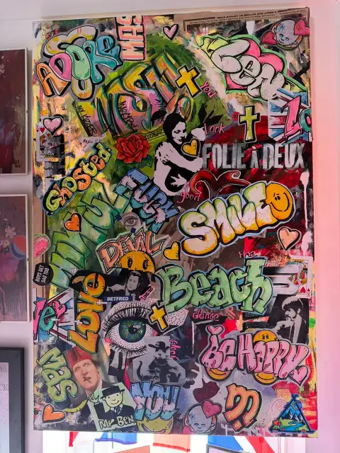 Painting by Mark Staples