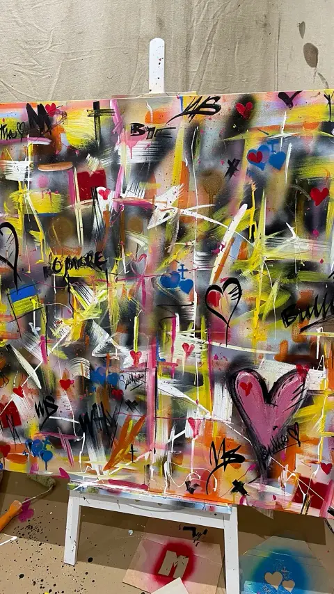Painting by Mark Staples