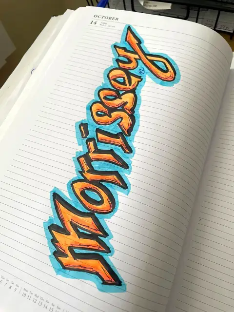 Drawing by Mark Staples