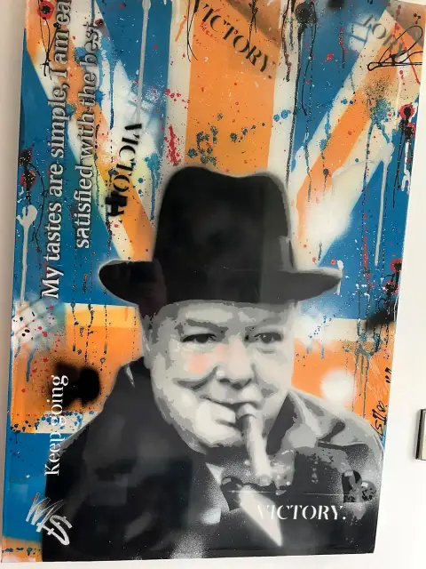 Churchill: My Tastes Are Simple by Mark Staples