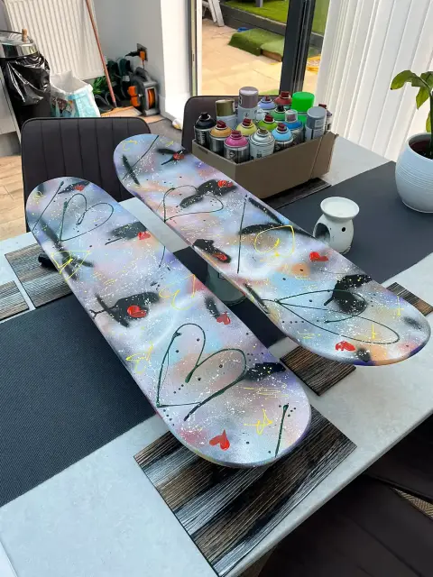 Painted object by Mark Staples