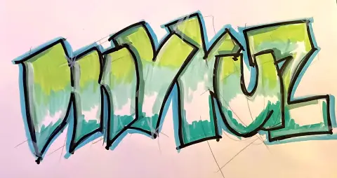 Drawing by Mark Staples