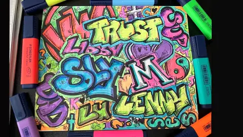 Drawing by Mark Staples