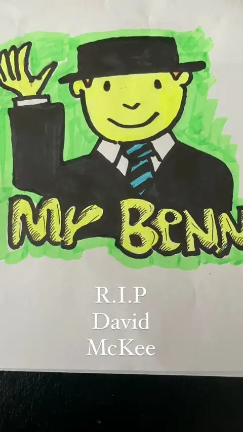 Drawing by Mark Staples