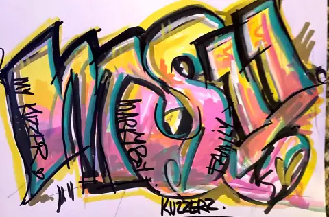 Drawing by Mark Staples