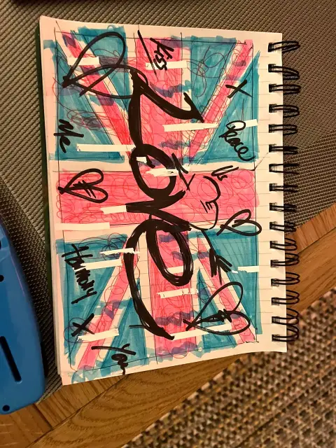Drawing by Mark Staples