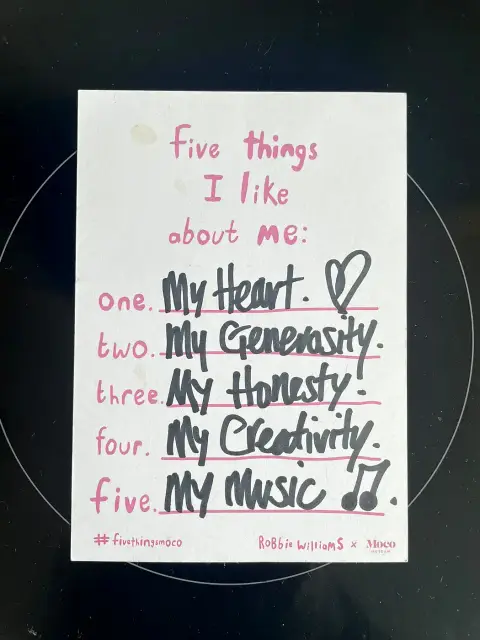 Five Things I Like About Me by Mark Staples