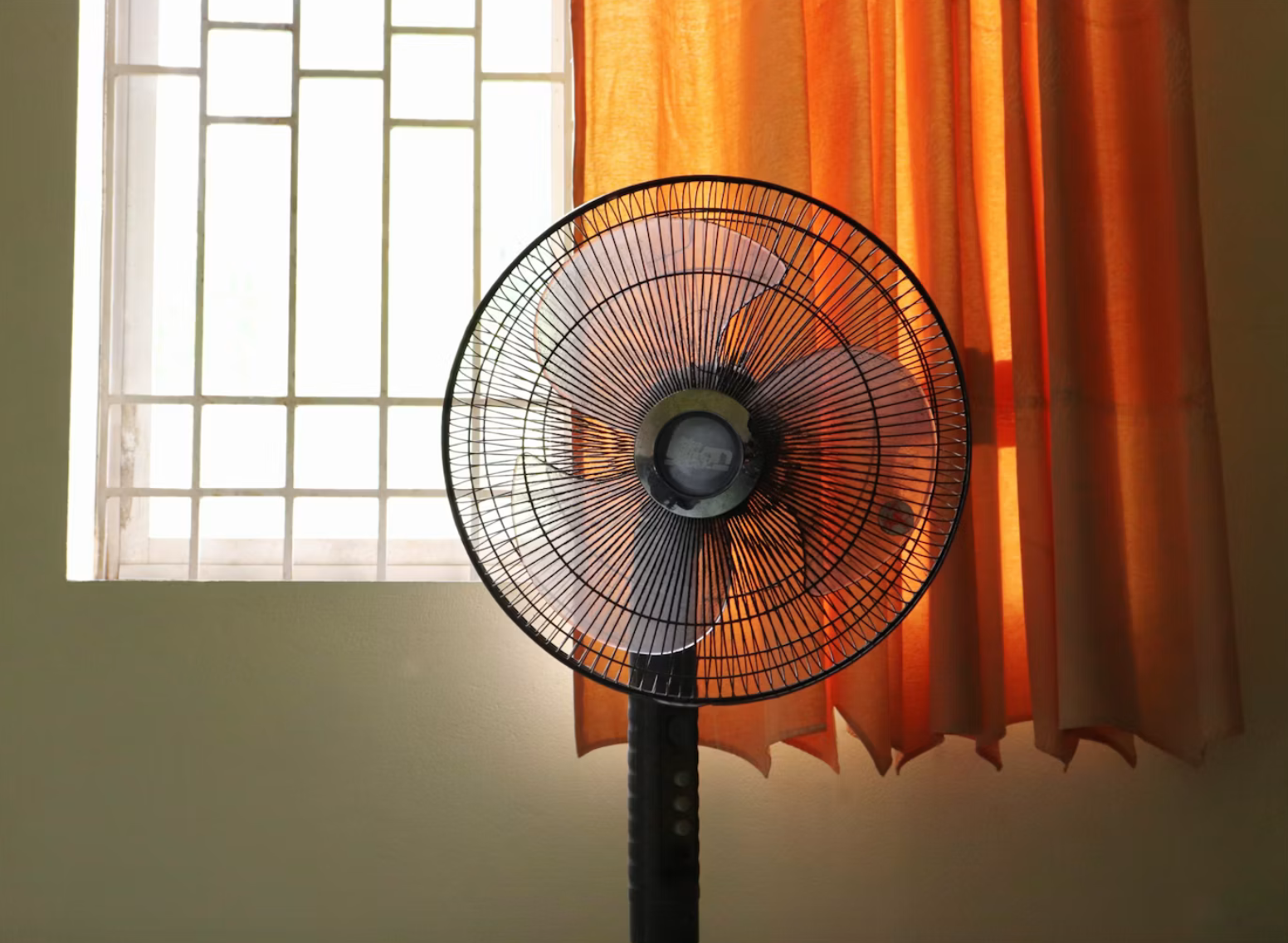 Photo of a fan and a window