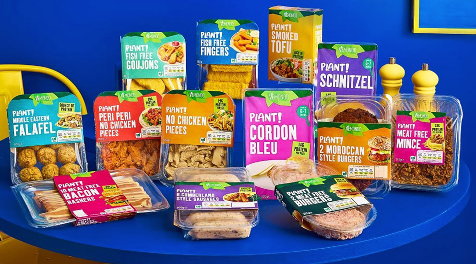 Lidl introduces new plant-based range called Vemondo Plant!