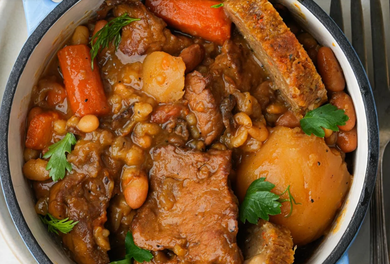 Savoury Veggie Cholent