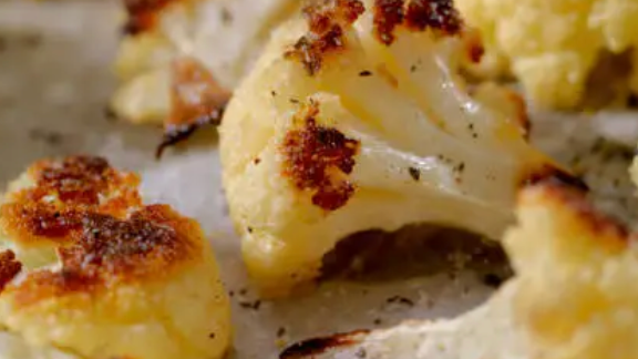 Salad: Roasted Cauliflower with Tahini