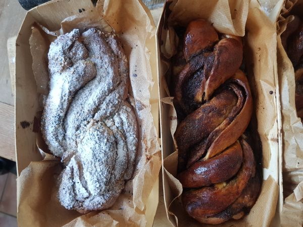 Vegan babka with tangzhong (wallpaper paste)