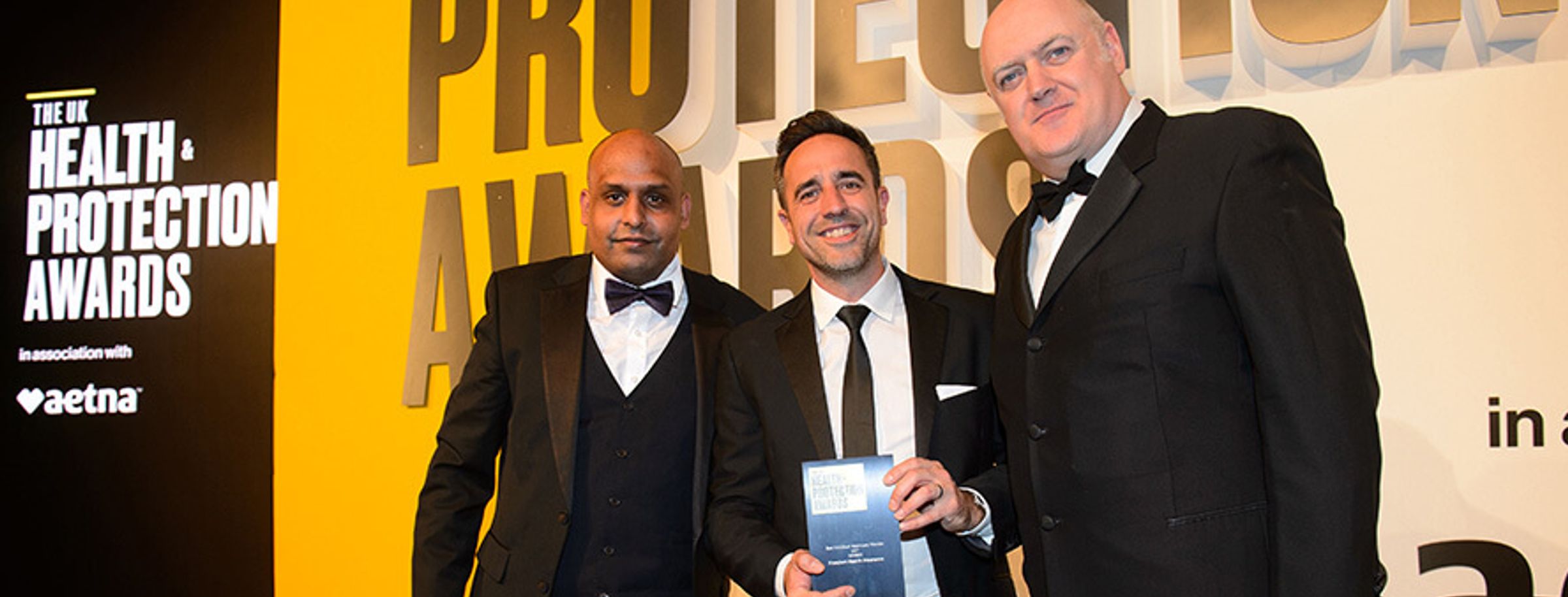 Freedom Health Insurance On Stage At The Health And Protection Award