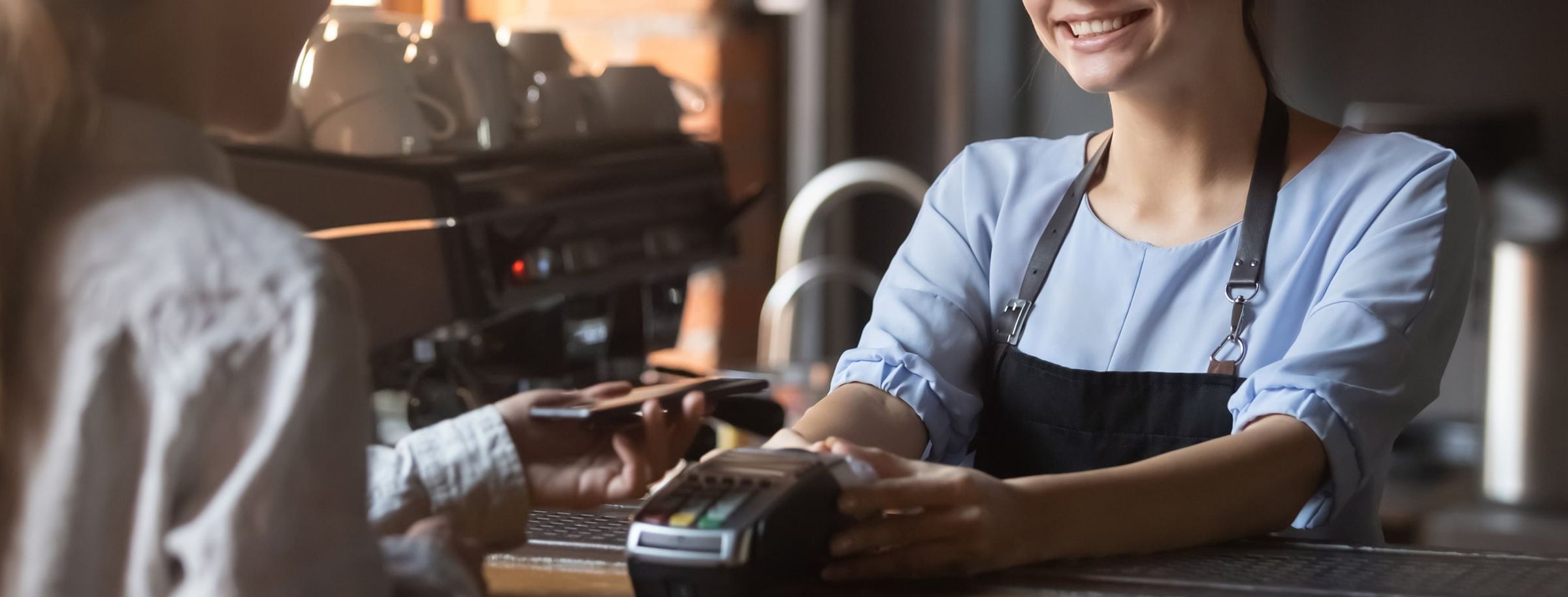 Small business team working together