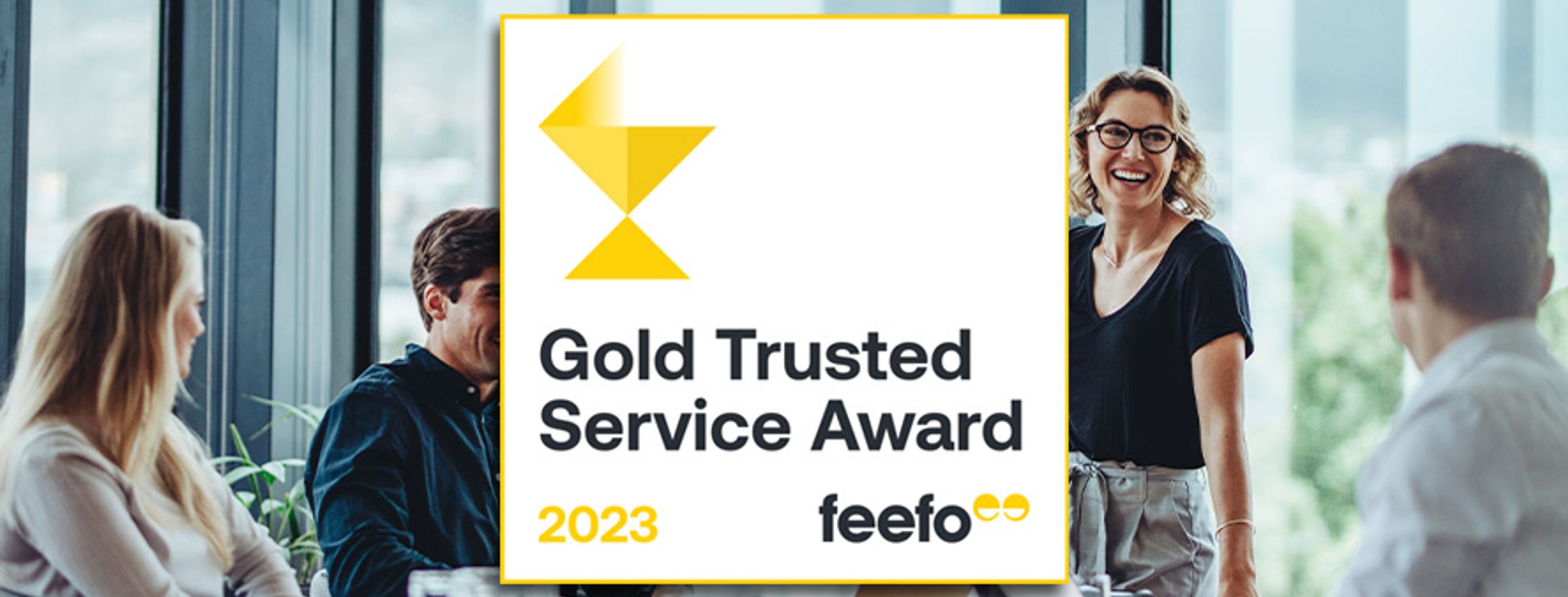 Feefo awards banner