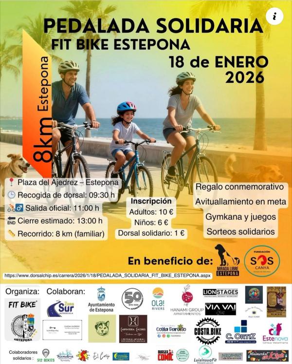 Pedalada Solidaria FIT BIKE ESTEPONA