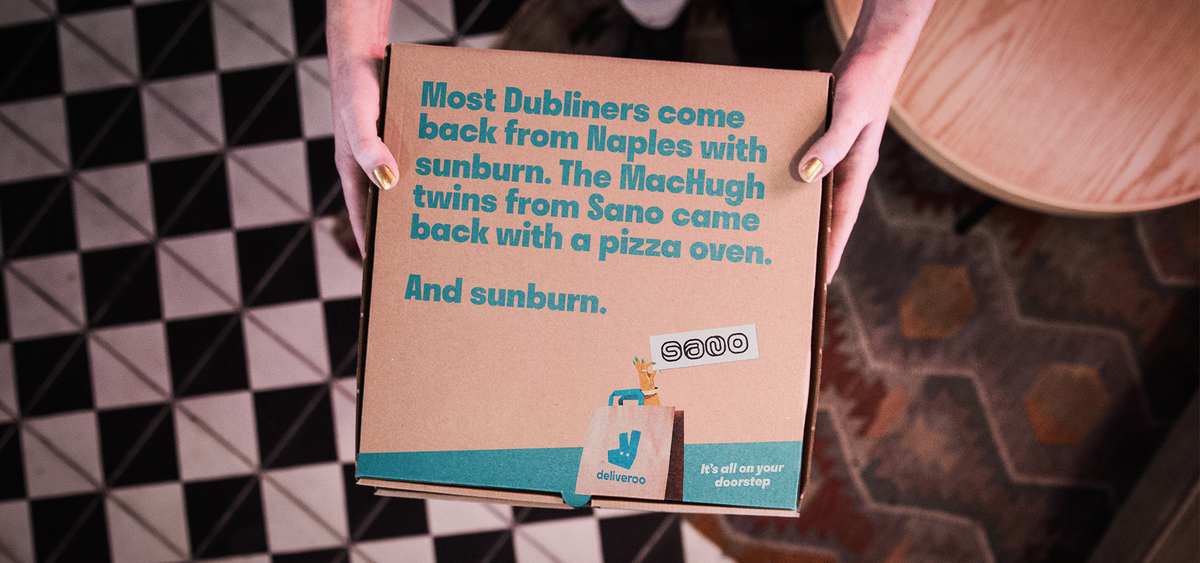 ‘It’s On Your Doorstep’ - Deliveroo